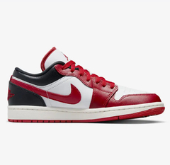 Air Jordan 1 Low White Gym Red - TD Company