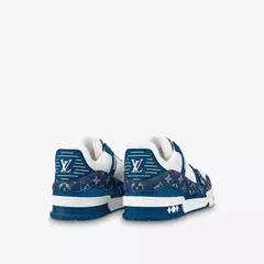 Louis Vuitton Trainer Low Monogram Denim Blue - TD Company