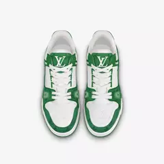 Louis Vuitton Trainer Low Monogram Denim Green - comprar online