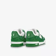 Louis Vuitton Trainer Low Monogram Denim Green - TD Company