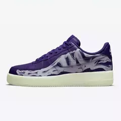 Nike Air Force 1 Low Purple Skeleton na internet