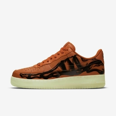 Nike Air Force 1 Skeleton Orange - comprar online