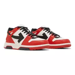 Off-White Out of Office Low White Red Black - comprar online