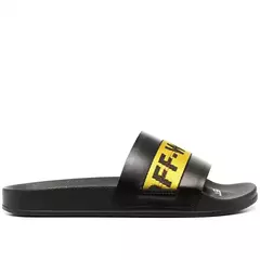 Off-White Slide Logo Tape Black - comprar online