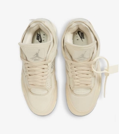 Off-White x Air Jordan 4 Sail - loja online