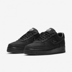 Stussy x Nike Air Force 1 Triple Black