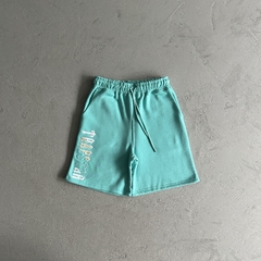 Trapstar Chenille Shorts Tiffanyy Blue - loja online