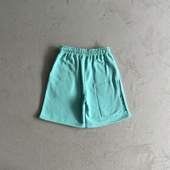 Trapstar Chenille Shorts Tiffanyy Blue - comprar online