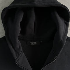 Trapstar Tonal Wildcard Hoody-Black/Teal - TD Company