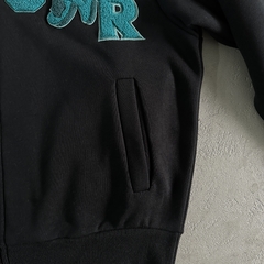 Trapstar Tonal Wildcard Hoody-Black/Teal - loja online