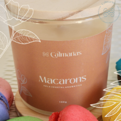 Vela Vegetal Macarons 180g na internet