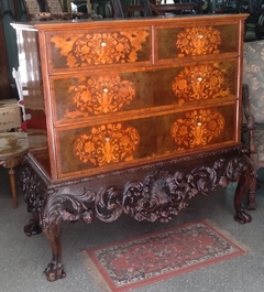 Antiguo Mueble Irish George I I Siglo 19