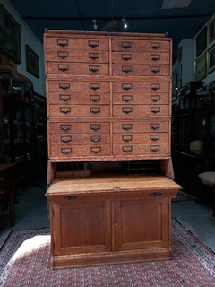 Gabinete Globe Wernicke Secretaire Cajonera - ManyAntiques