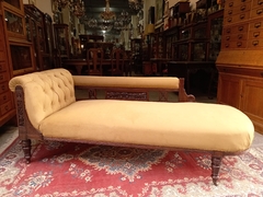 Imagen de Antiguo Chaise Logne Victoriano Circa 1880