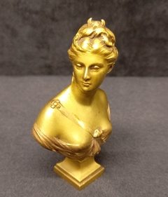 Antiguo Sello Bronce Diana By Houdon