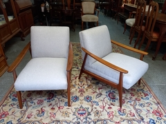 Par De Sillones Mid Century