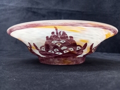 Antiguo Bowl En Vidrio Artistico Le Verre - comprar online