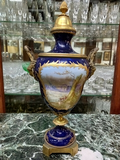 Antiguo Potiche Porcelana Sevres - tienda online