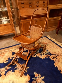 Imagen de Antigua Silla De Bebe / Carro Thonet Original