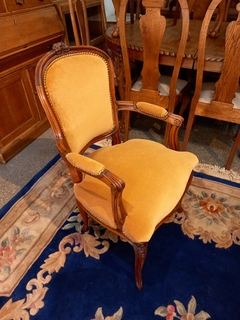 Antiguo Sillon Frances Luis Xv Tallado - comprar online