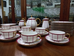 Juego De Te Art Deco Limoges Raynaud 26 Piezas - tienda online