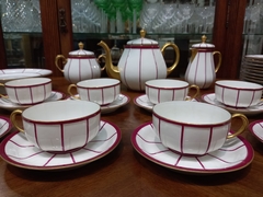 Juego De Te Art Deco Limoges Raynaud 26 Piezas