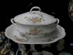 Antigua Sopera Porcelana Bavaria Presentoire