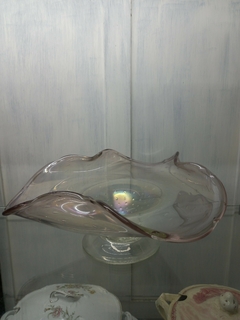 Centro En Cristal De Murano Burbujas 40cm. - tienda online