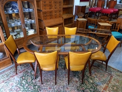 Imagen de Mesa Comedor Mid Century Vitrea