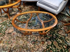 Mesa Ratona Mid Century Oval - ManyAntiques