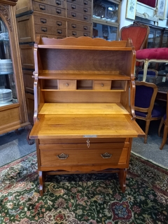 Antiguo Mueble Secretaire Macizo - ManyAntiques