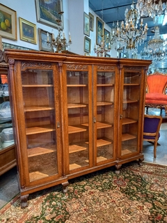 Juego De Escritorio Y Biblioteca Chippendale. - ManyAntiques