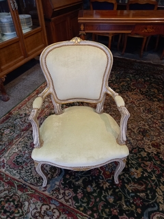 Antiguo Sillón Frances Luis Xv Talla - comprar online