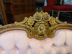 Importante Cama Francesa Luis Xvi Capitone - ManyAntiques