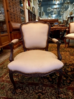 PAR DE SILLONES FRANCESES LUIS XV - comprar online