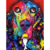 Pintura De Diamante Perrito Colores 40 x 30 Kit Diamond Painting Zinker