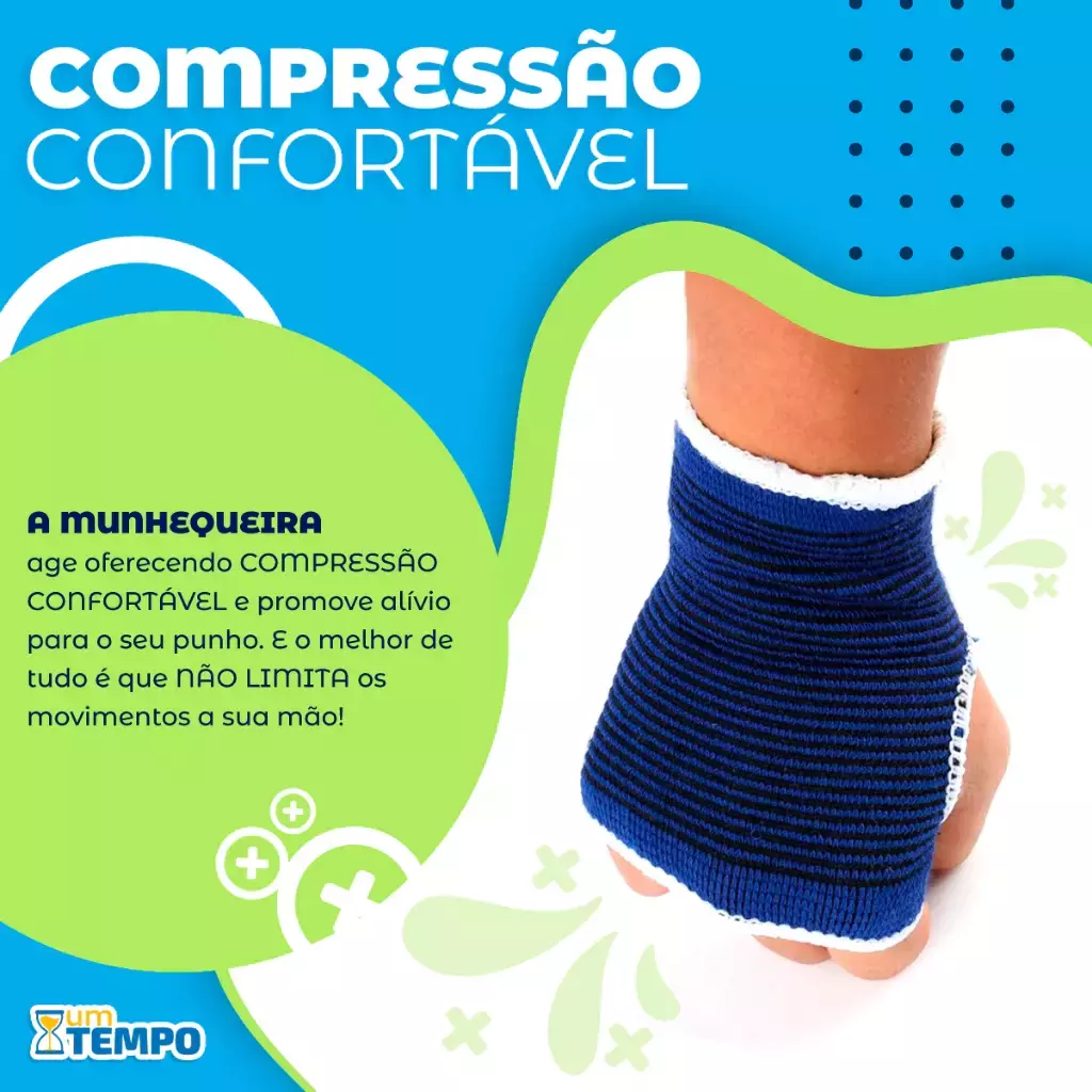 Suporte Punho De Compressão Ortopédica Ajustável