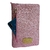 Capa Para Bíblia Com Zíper Porta Celular parte Frontal N° 11 Rosa Glitter