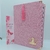 Bíblia Estudos Mulher de Deus- 1354 Estudos Com Harpa Luxo Rosa Glitter Floral Lateram Índice - loja online