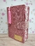 Bíblia Feminina com Harpa Pequena capa brilhosa com glitter e botão magnético - pingente marca páginas - Rosê