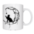 Caneca Gato Lua Estrelas - comprar online