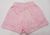 Short rosa corazones nena talle 6 años - comprar online