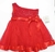 vestido rojo beba talle 1