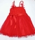 vestido rojo talle 1 beba