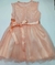 vestido salmon talle 2 beba