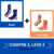 Meia Antiderrapante Azul ProComfort - Tamanho Único (38-44) - Compre 1 e Leve 2 na internet
