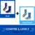 Imagem do Meia Antiderrapante Azul ProComfort - Tamanho Único (38-44) - Compre 1 e Leve 2