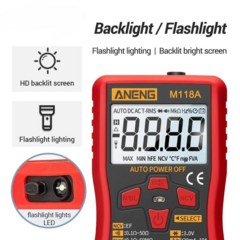 Multímetro Digital M118A 6000 Contagens com Lanterna na internet