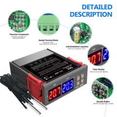 Controlador De Temperatura STC-3008-110/220V na internet