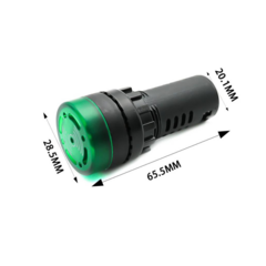 Alarme Luz Indicadora , LED Flash - Buzzer - 22MM - comprar online